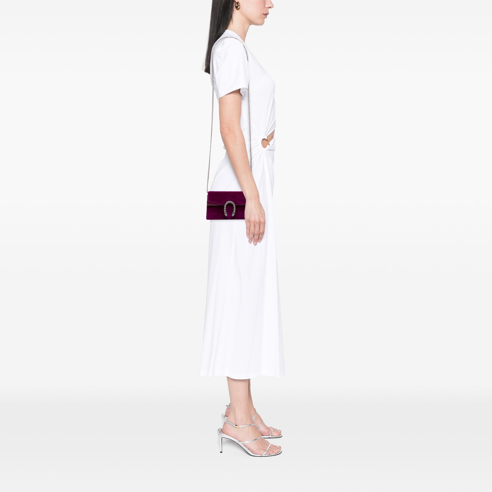 Gucci Mini Velvet Dionysus Crossbody