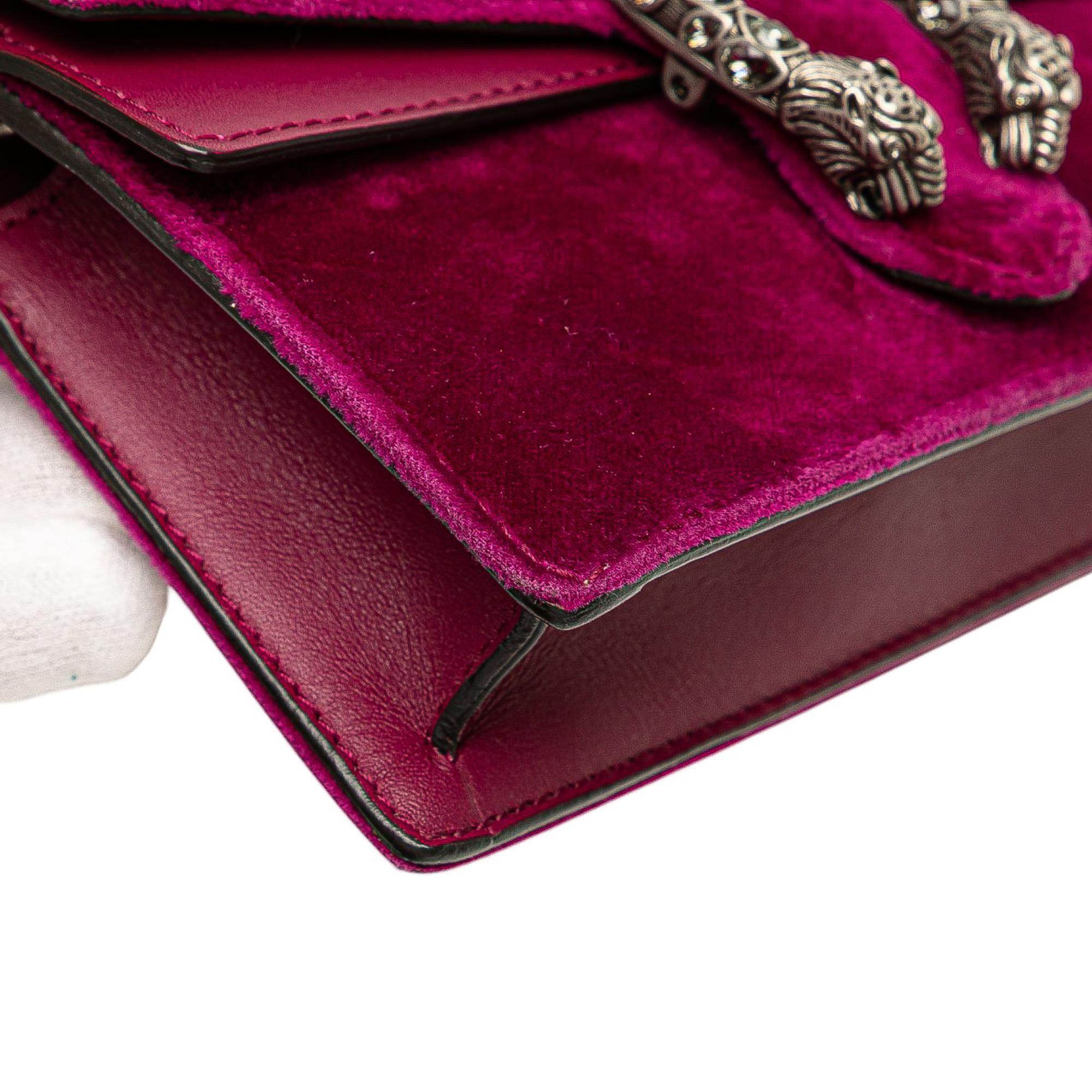 Gucci Mini Velvet Dionysus Crossbody
