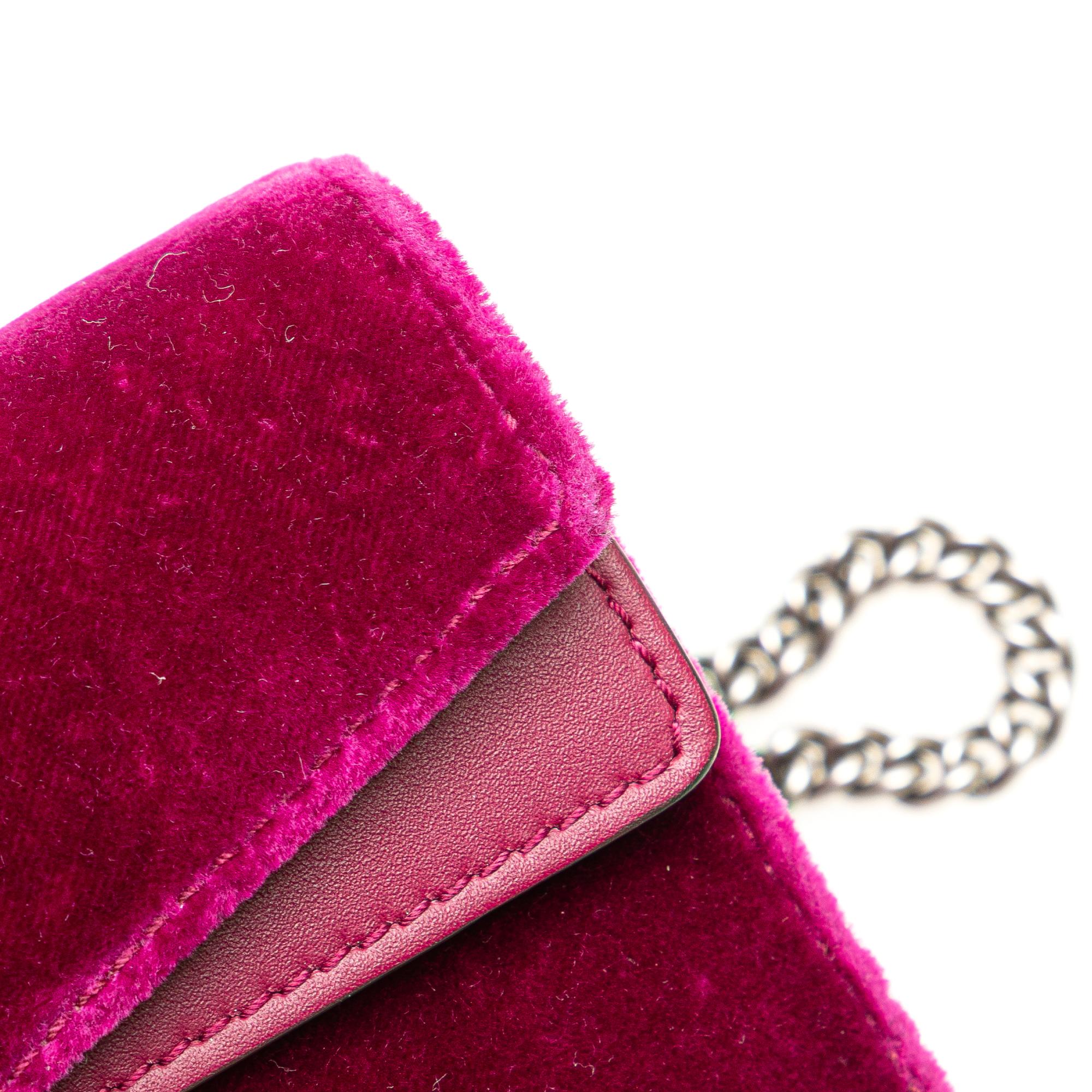 Gucci Mini Velvet Dionysus Crossbody