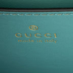 Gucci Mirrored Leather Bamboo Diana Mini Tote