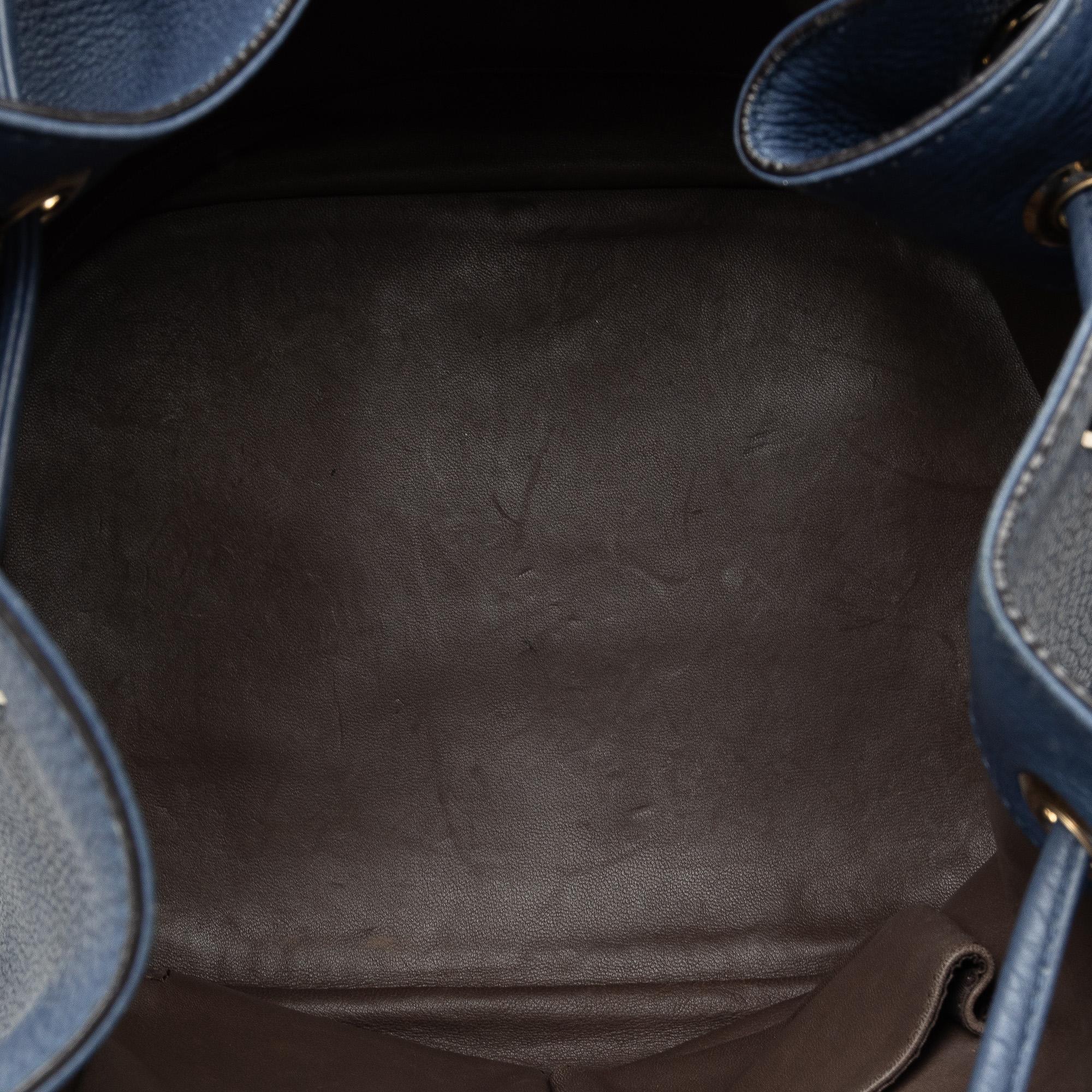 Gucci Miss Bamboo Leather Bucket Bag (SHG-wpdVi1)