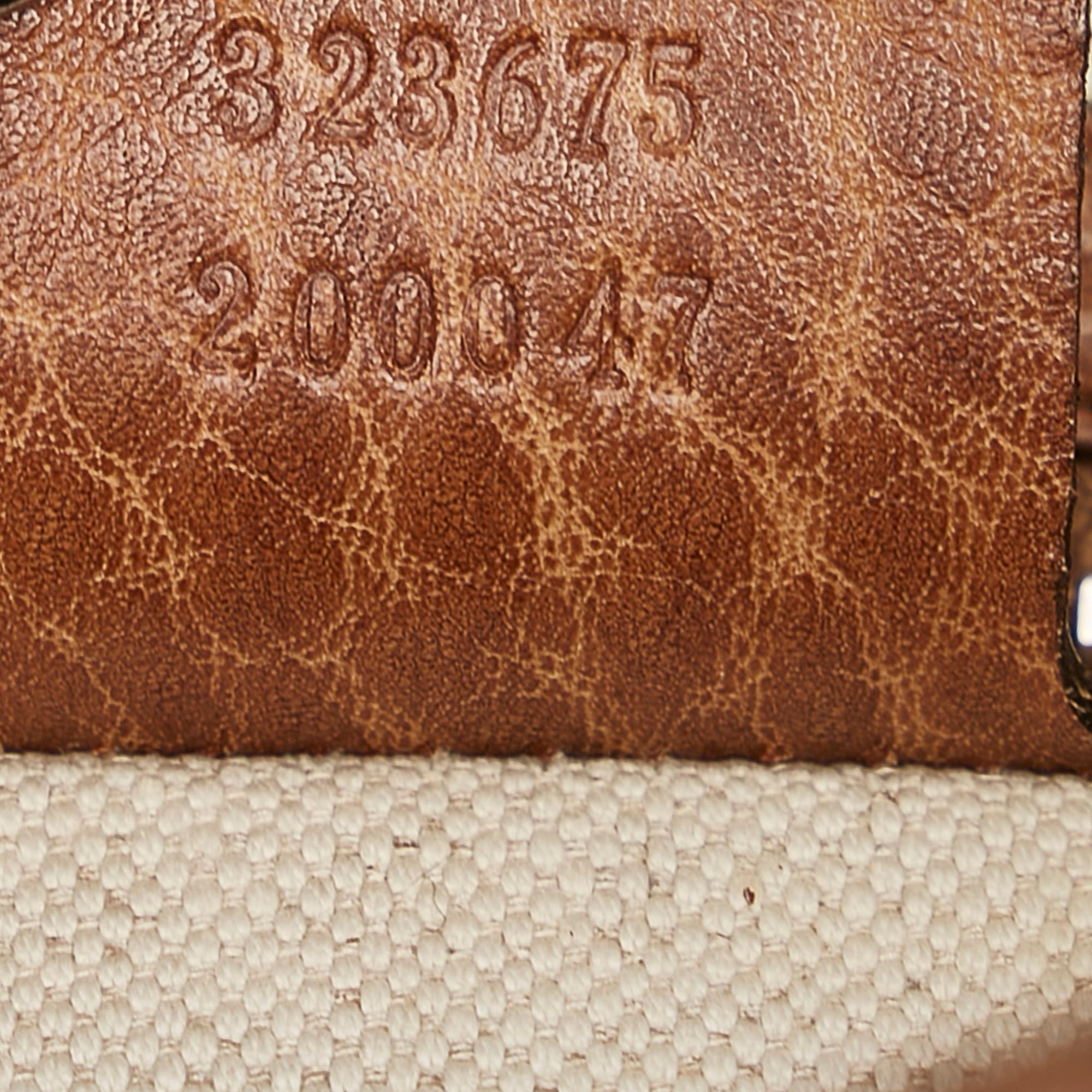 Gucci Miss GG Leather Satchel (SHG-28840)