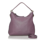 Gucci Miss GG Leather Satchel (SHG-34320)
