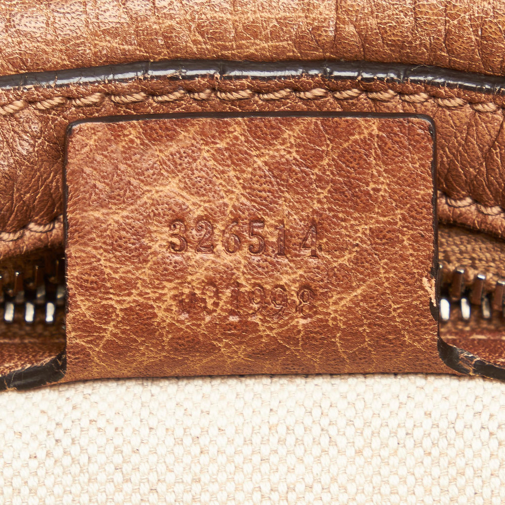 Gucci Miss GG Leather Satchel (SHG-7ayd0Q)