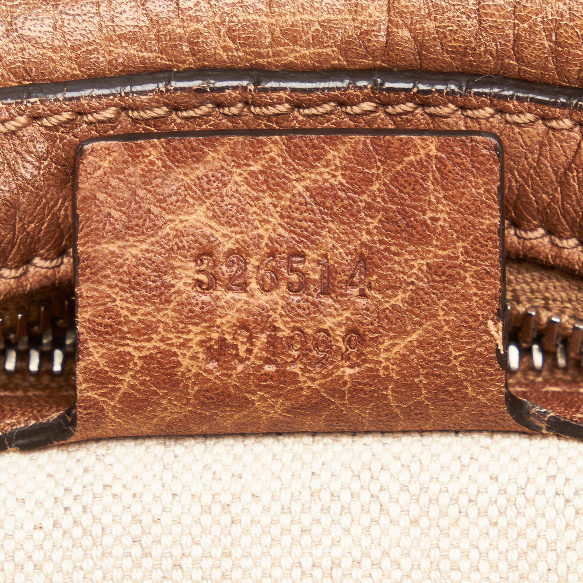 Gucci Miss GG Leather Satchel (SHG-7ayd0Q)