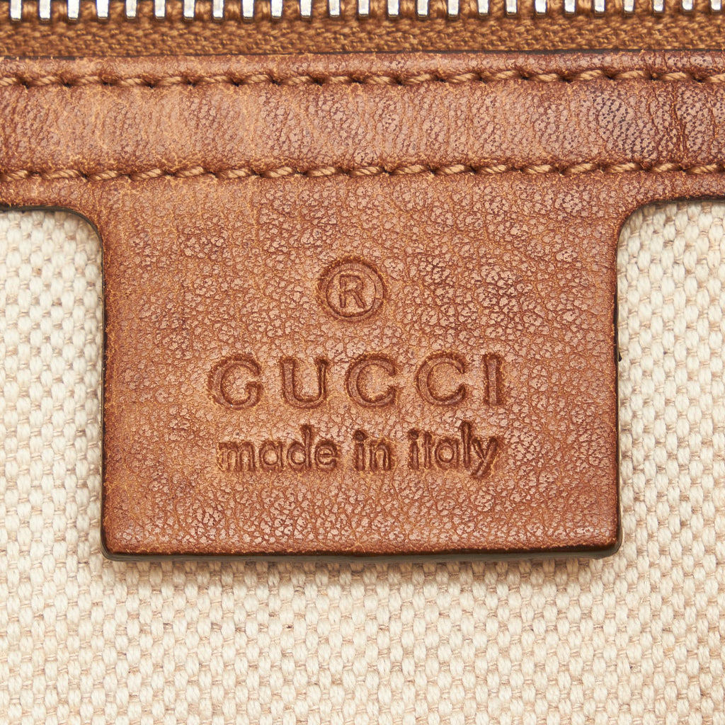 Gucci Miss GG Leather Satchel (SHG-7ayd0Q)