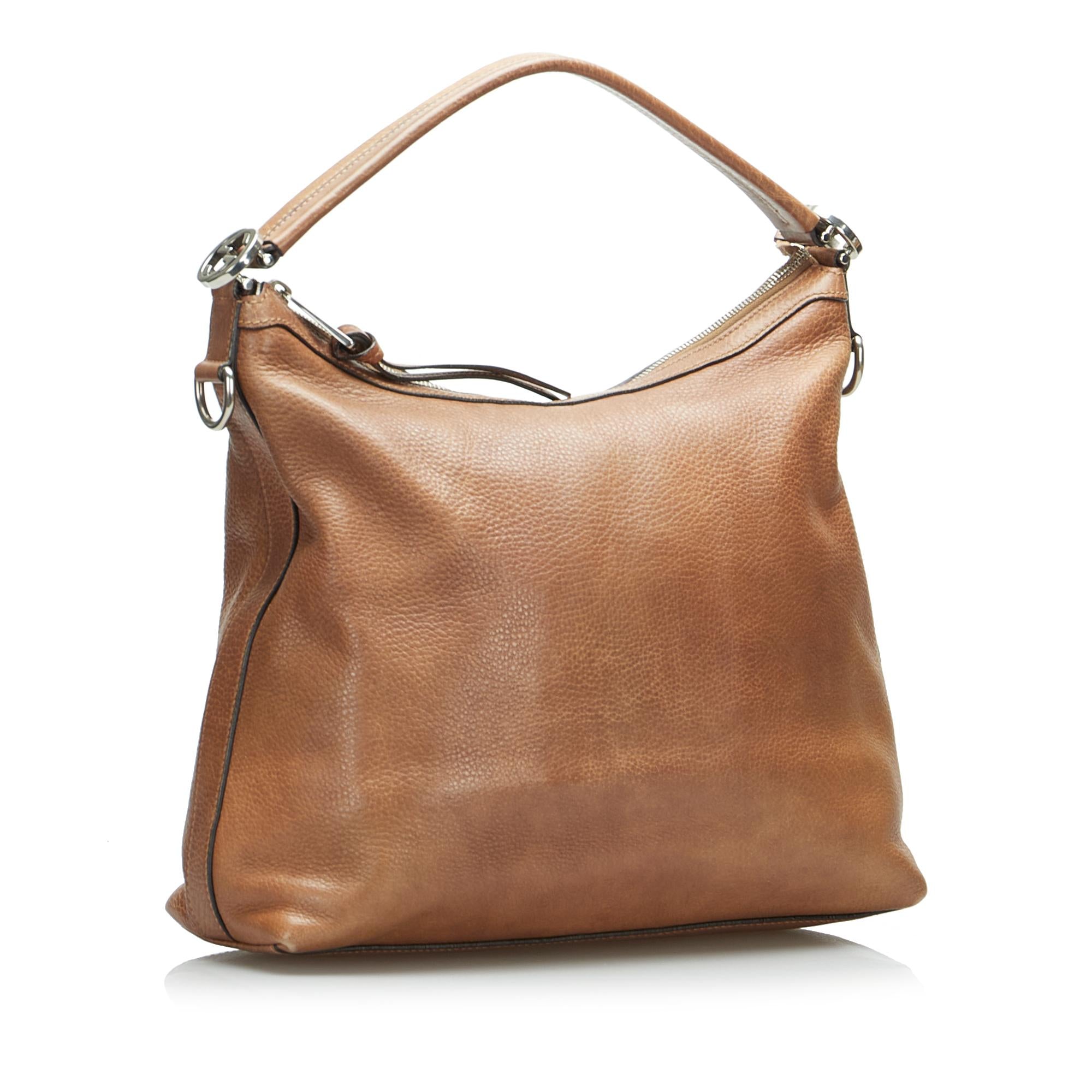 Gucci Miss GG Leather Satchel (SHG-7ayd0Q)