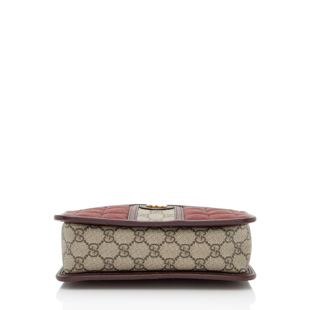 Gucci Mixed MIni GG Canvas Quilted Mini Shoulder Bag