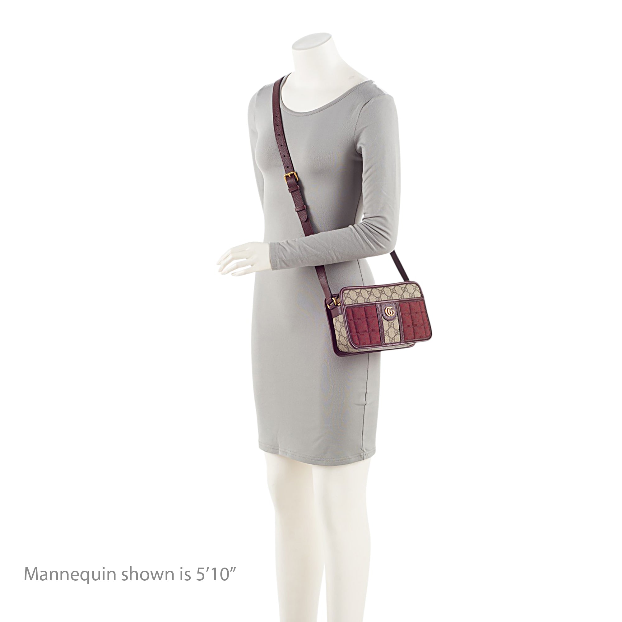 Gucci Mixed MIni GG Canvas Quilted Mini Shoulder Bag
