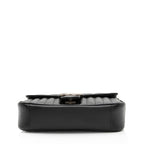 Gucci Mixed Matelasse Leather GG Marmont Aria Medium Flap Bag