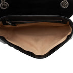 Gucci Mixed Matelasse Leather GG Marmont Aria Medium Flap Bag