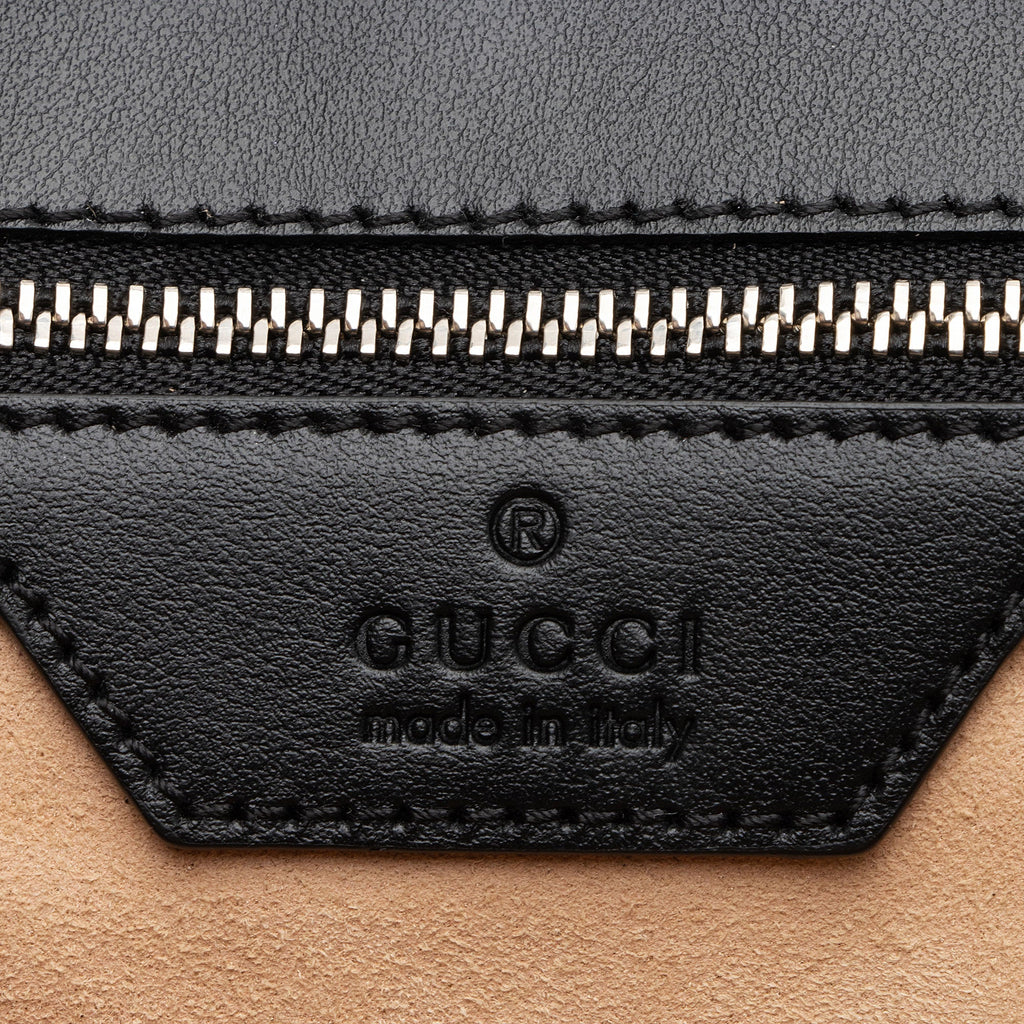 Gucci Mixed Matelasse Leather GG Marmont Aria Medium Flap Bag