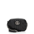 Gucci Mixed Matelasse Leather GG Marmont Aria Mini Chain Bag