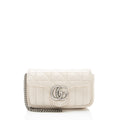 Gucci Mixed Matelasse Leather GG Marmont Aria Mini Flap Bag