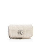 Gucci Mixed Matelasse Leather GG Marmont Aria Mini Flap Bag