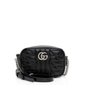 Gucci Mixed Matelasse Leather GG Marmont Aria Mini Camera Bag