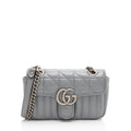 Gucci Mixed Matelasse Leather GG Marmont Aria Small Flap Bag