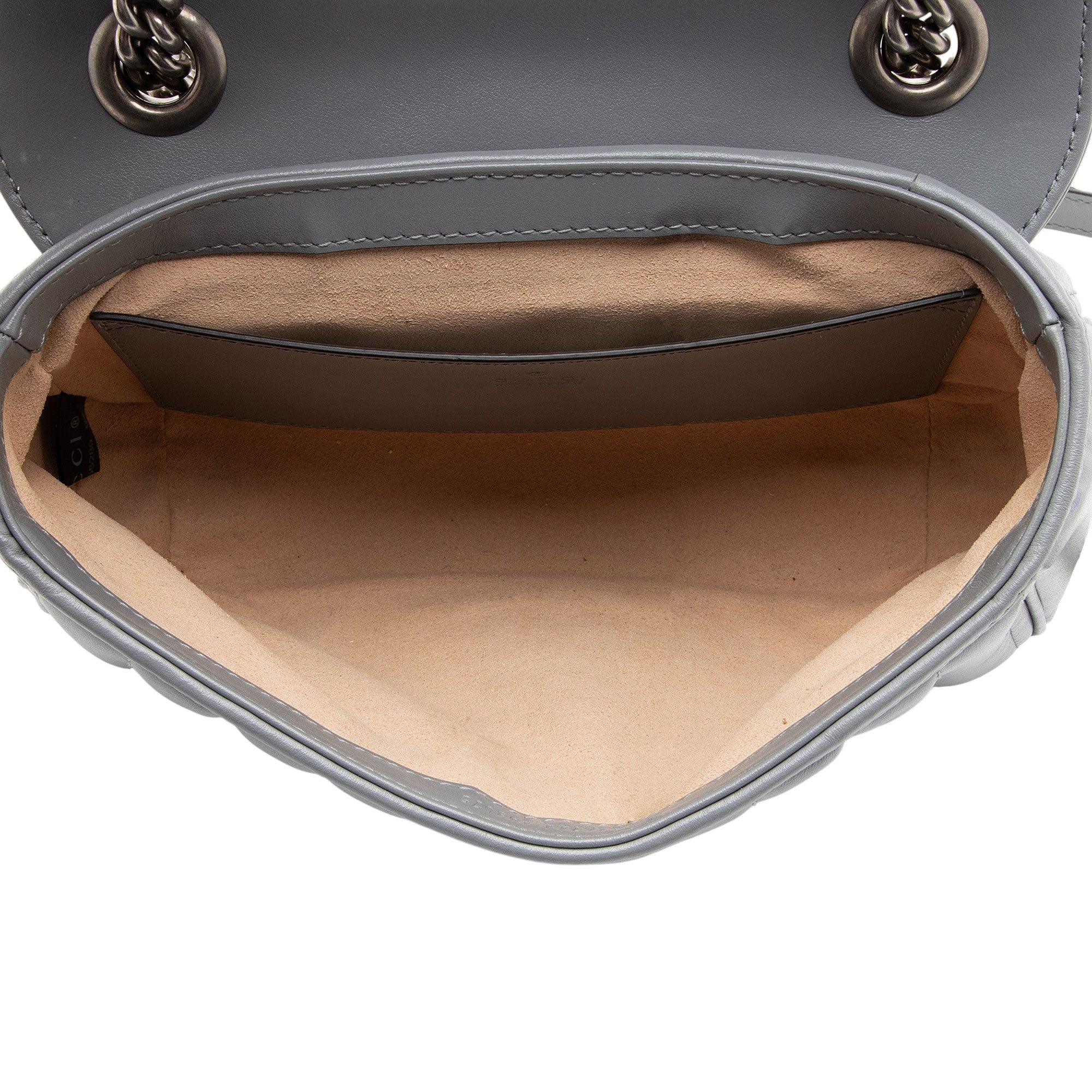 Gucci Mixed Matelasse Leather GG Marmont Aria Small Flap Bag