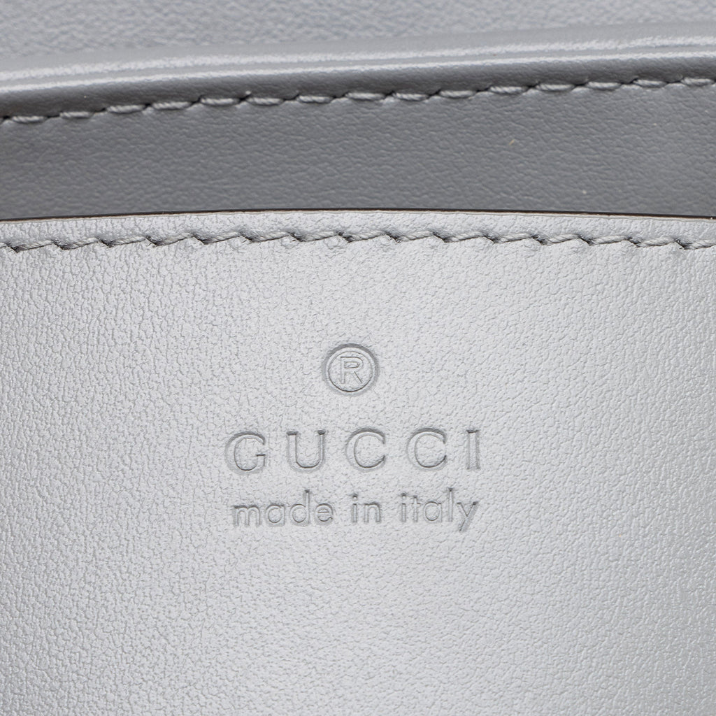 Gucci Mixed Matelasse Leather GG Marmont Aria Small Flap Bag