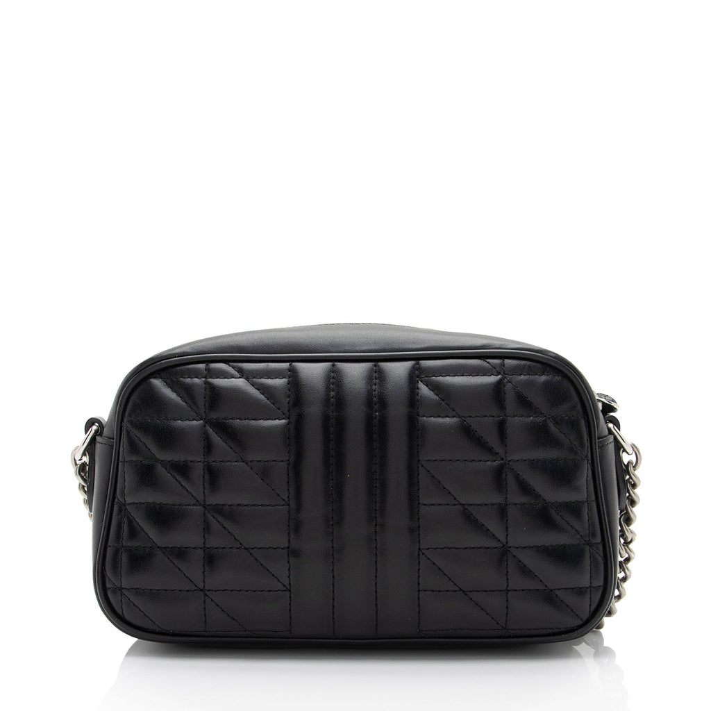 Gucci Mixed Matelasse Leather GG Marmont Aria Small Shoulder Bag