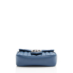Gucci Mixed Matelasse Leather GG Marmont Aria Mini Flap Bag