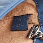 Gucci Mixed Matelasse Leather GG Marmont Aria Mini Flap Bag