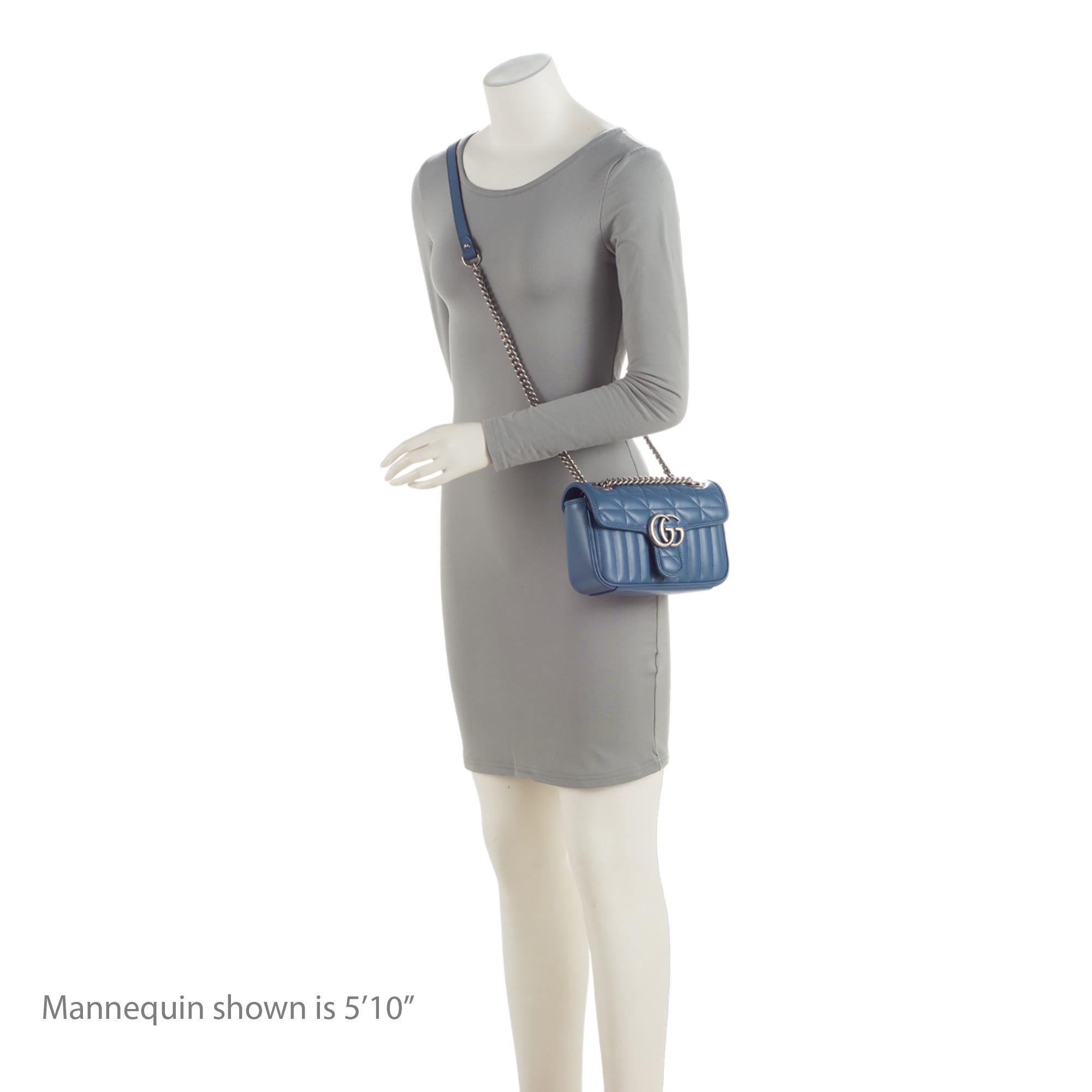 Gucci Mixed Matelasse Leather GG Marmont Aria Mini Flap Bag (SHF-FR8CYp)