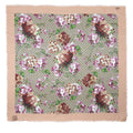 Gucci Modal Silk GG Blooms 140cm Shawl