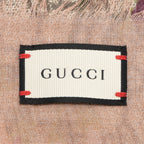 Gucci Modal Silk GG Blooms 140cm Shawl