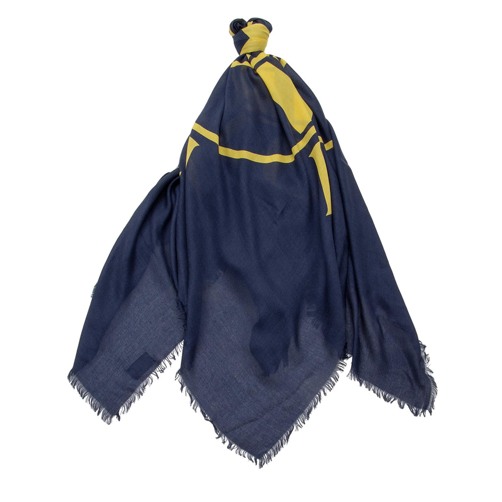 Gucci Modal Silk Logo Interlocking G Target 140cm Shawl (SHF-oSLnq3)