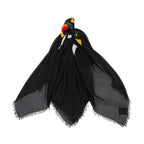 Gucci Modal Silk Logo Interlocking G Web 140cm Shawl (SHF-lHaF0Y)