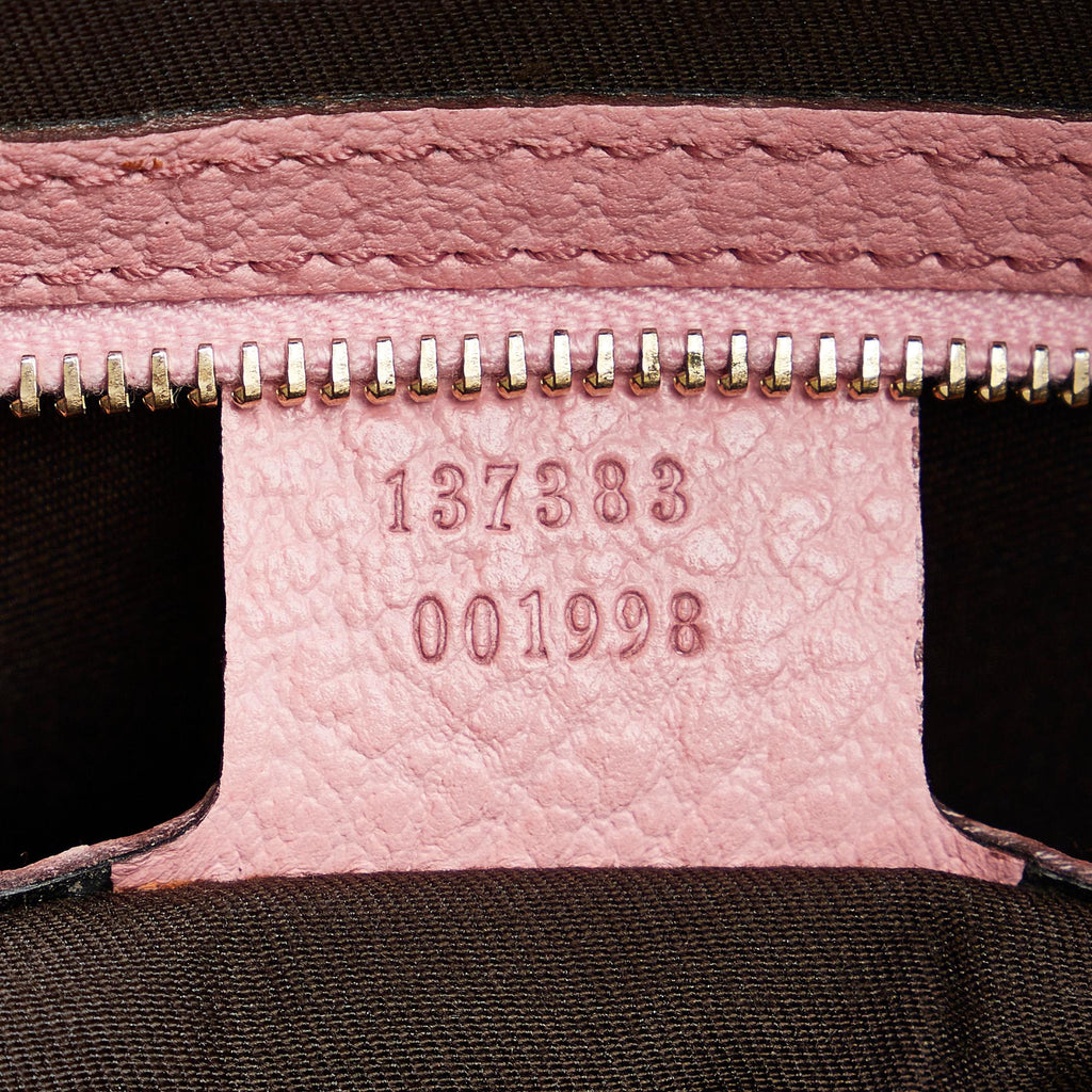 Gucci Nailhead Bamboo Handbag (SHG-InJ5MJ)