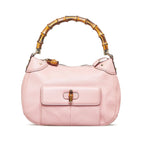 Gucci Nailhead Bamboo Handbag (SHG-InJ5MJ)