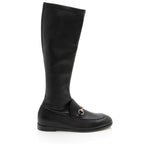 Gucci Nappa Leather Jordaan Knee High Boots - Size 7.5 / 37.5