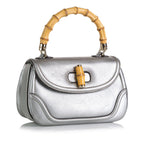 Gucci New Bamboo Leather Handbag (SHG-35959)