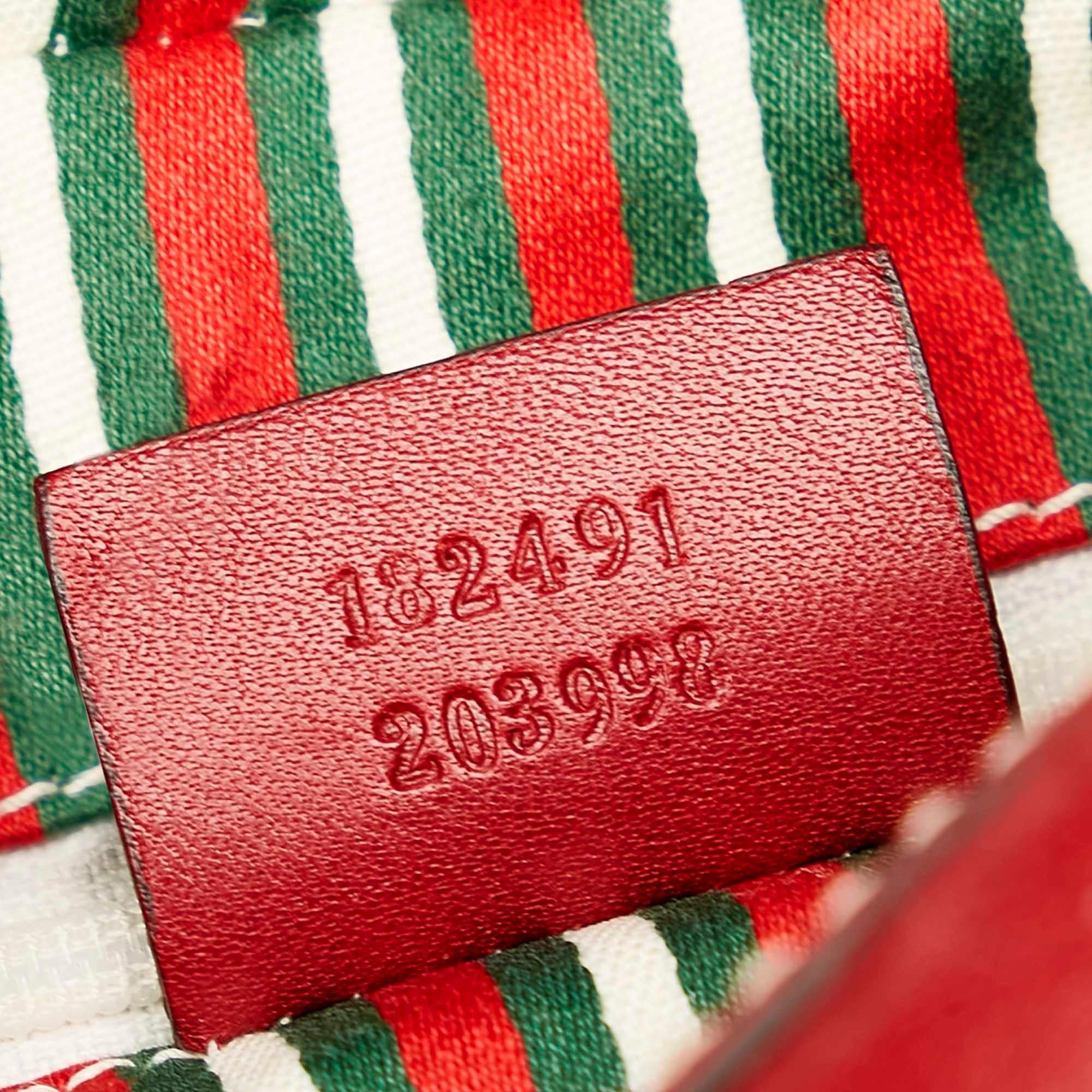 Gucci New Britt Leather Shoulder Bag (SHG-23070)