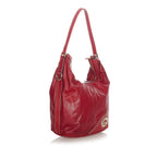 Gucci New Britt Leather Shoulder Bag (SHG-23070)