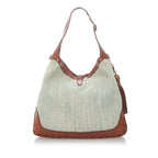 Gucci New Jackie Denim Tassel Shoulder Bag (SHG-32043)