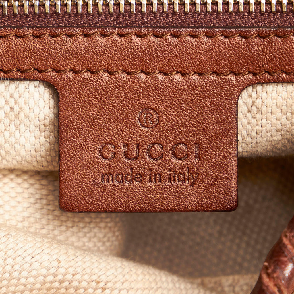 Gucci New Jackie Denim Tassel Shoulder Bag (SHG-32043)