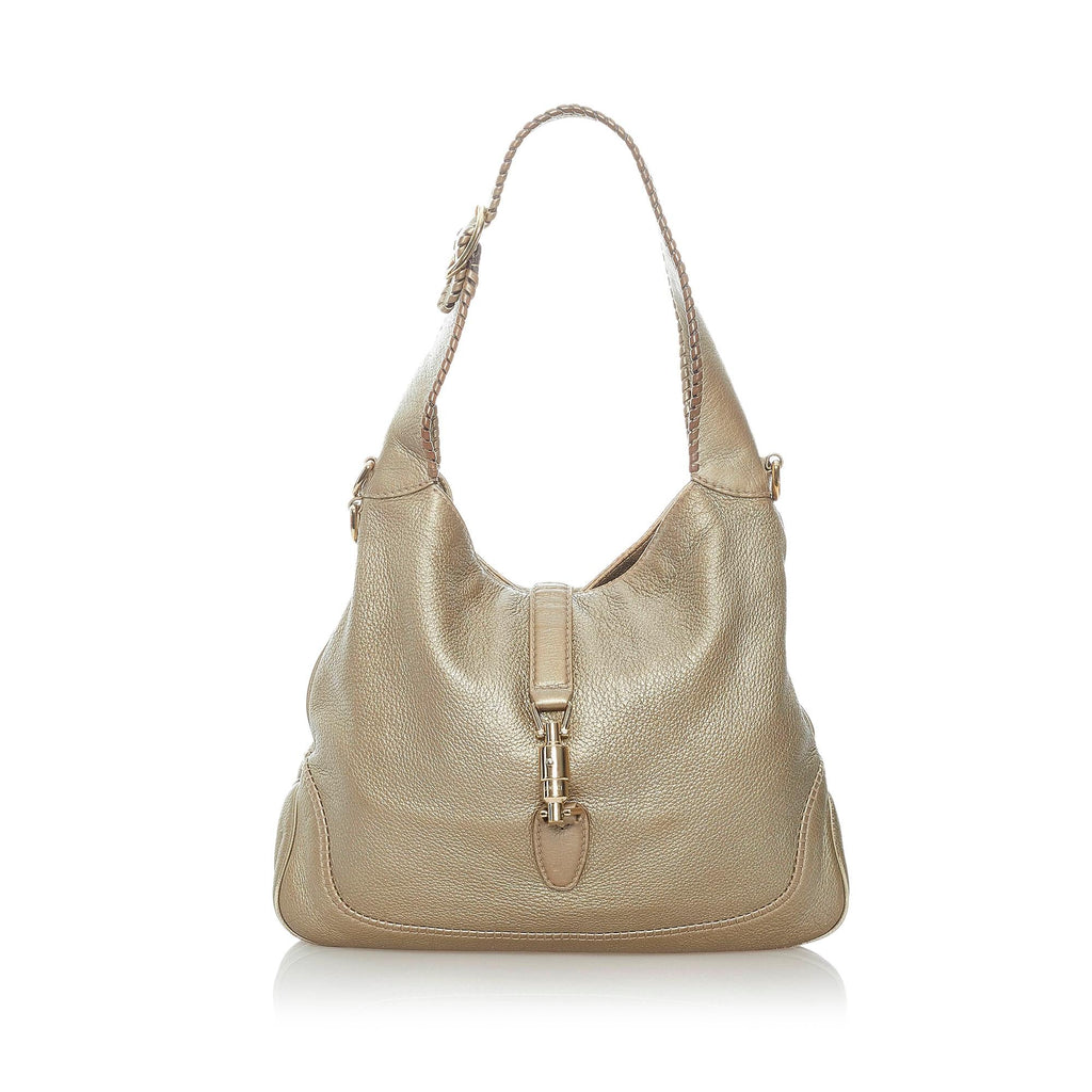 Gucci New Jackie Leather Satchel (SHG-32829)