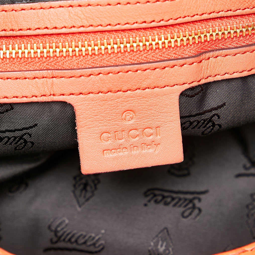 Gucci New Jackie Leather Shoulder Bag (SHG-31581)