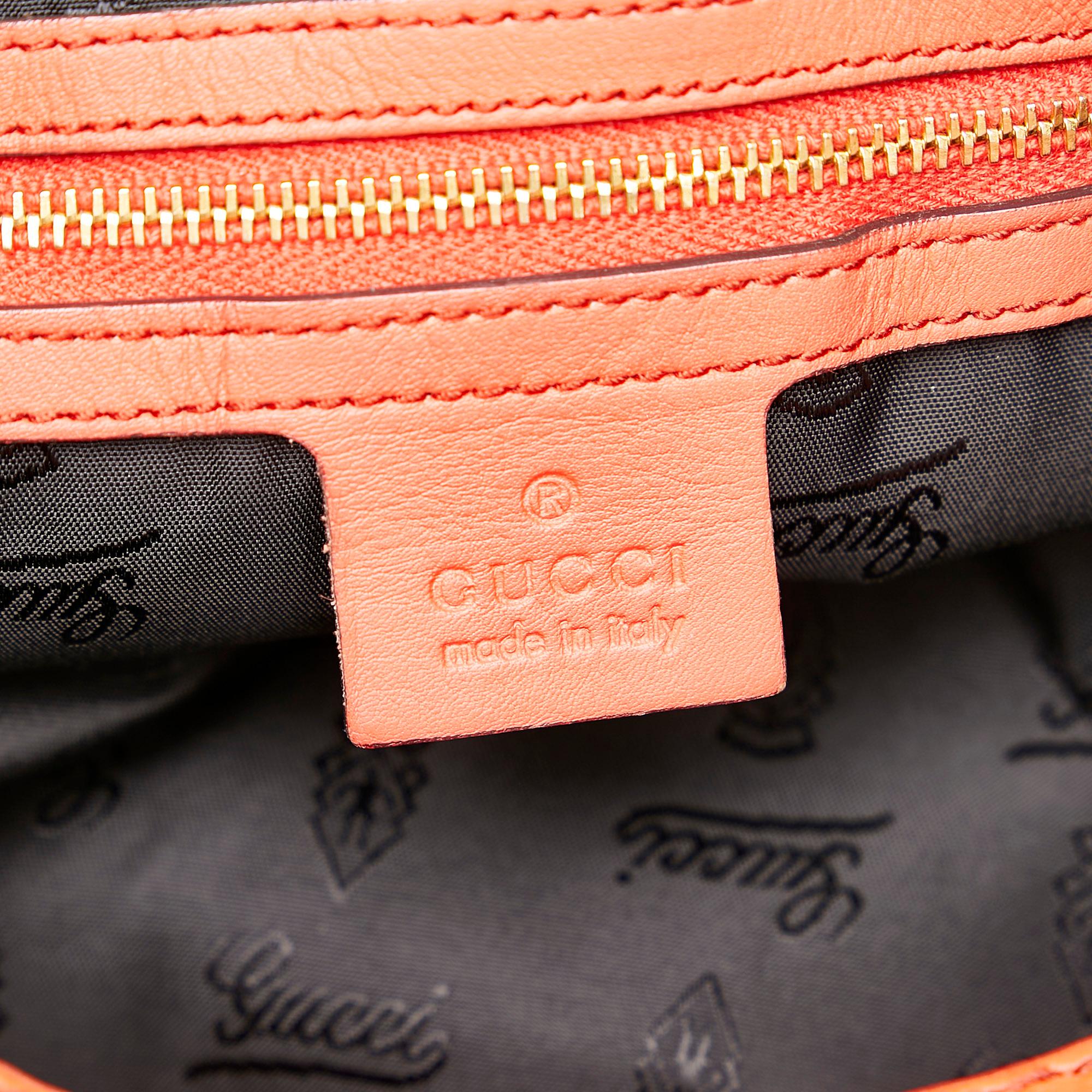 Gucci New Jackie Leather Shoulder Bag (SHG-31581)