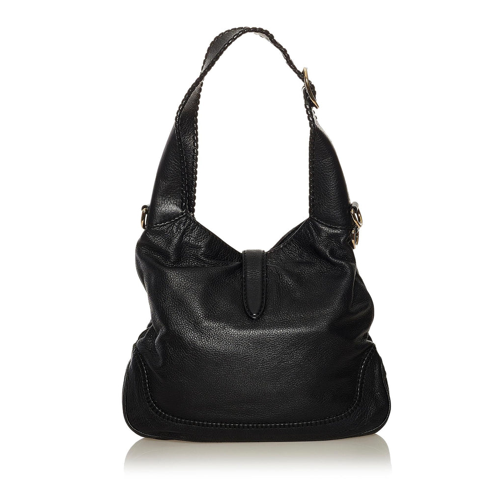 Gucci New Jackie Leather Shoulder Bag (SHG-34988)