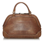 Gucci New Pelham Leather Handbag (SHG-29970)