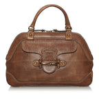 Gucci New Pelham Leather Handbag (SHG-29970)