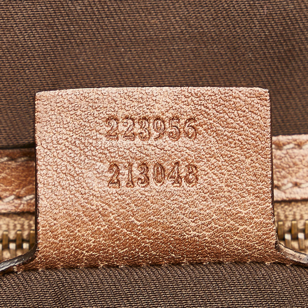 Gucci New Pelham Leather Handbag (SHG-37217)