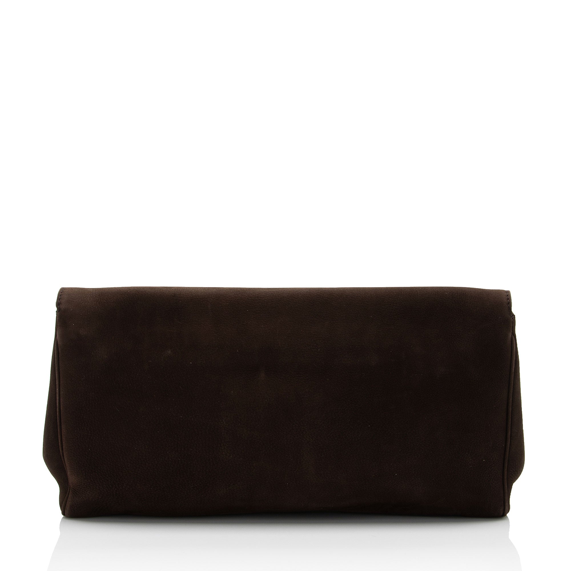 Gucci Nubuck Leather Ribot Clutch (SHF-ge9pTT)