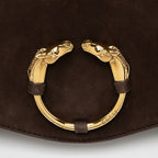 Gucci Nubuck Leather Ribot Clutch (SHF-ge9pTT)