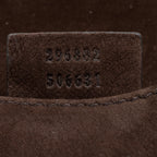 Gucci Nubuck Leather Ribot Flap Small Shoulder Bag (SHF-19107)