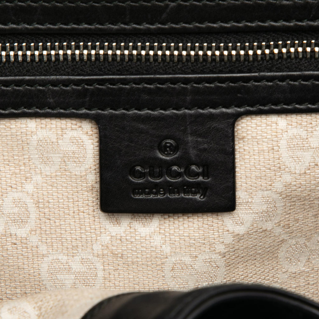 Gucci Nubuck Soft Stirrup Tote